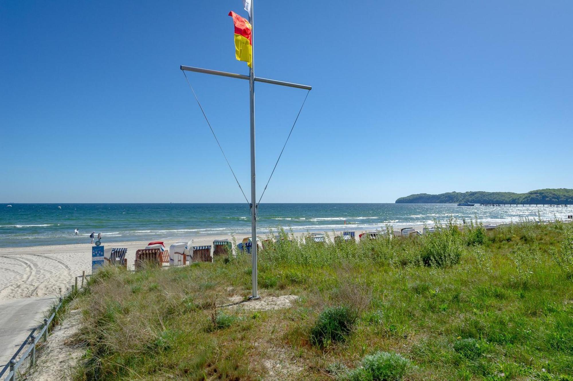 Seitlicher Meerblick, Nur 50 Meter Zum Strand Binz Exterior photo