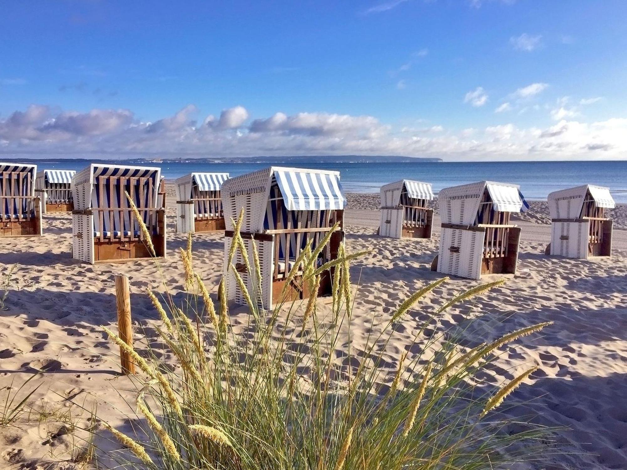 Seitlicher Meerblick, Nur 50 Meter Zum Strand Binz Exterior photo